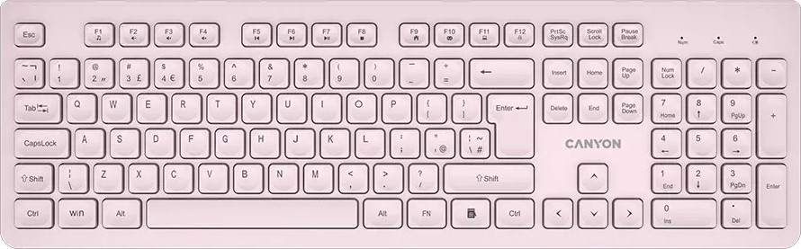 Клавиатура Canyon CNS-HKBW01