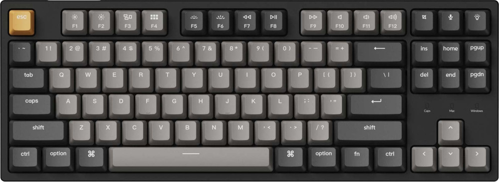 Клавіатура Keychron C1 Pro RGB Backlit Brown Switch