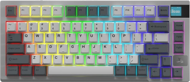Клавиатура Darmoshark K8 Silver Switch