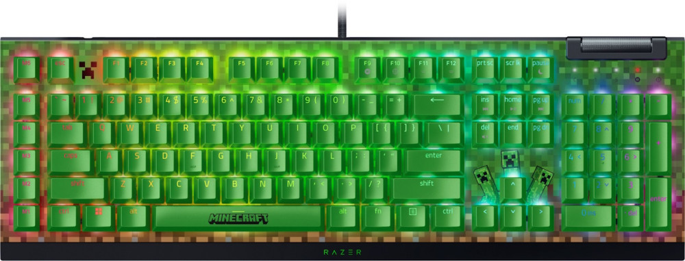Клавиатура Razer BlackWidow V4 X Minecraft Edition (RZ03-04704100-R3M1)
