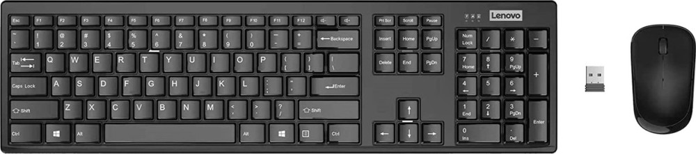 Клавіатура з мишею Lenovo 100 Wireless Combo