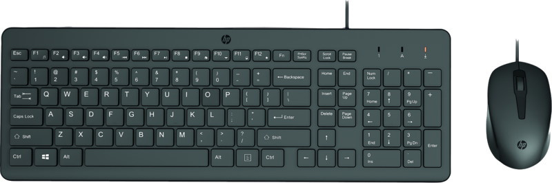 Клавіатура з мишею HP 150 Wired Mouse and Keyboard (240J7AA)
