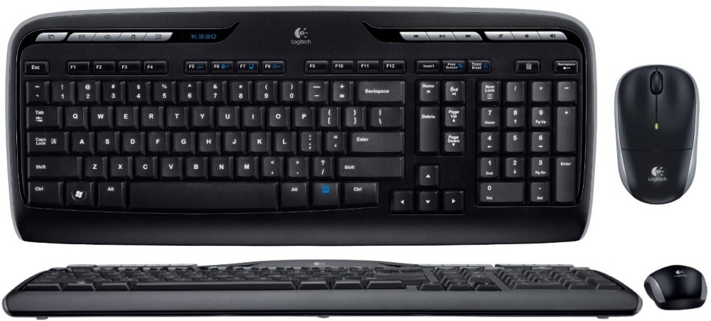 Клавиатура с мышью Logitech Wireless Combo MK330 (920-003999)