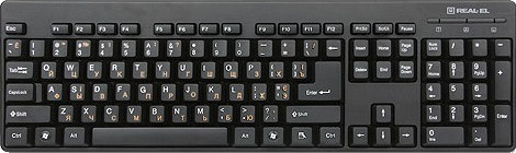 Клавиатура REAL-EL Standard 502