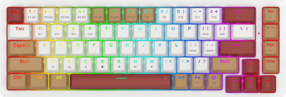 Клавіатура Redragon Rammus Pro (K677WLR-RGB-PRO)