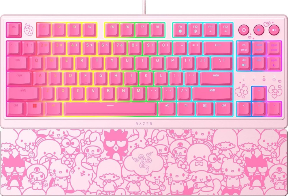Клавиатура Razer Ornata V3 TKL Hello Kitty and Friends Edition (RZ03-04881900-R3M1)