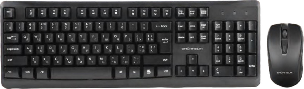 Клавіатура Grunhelm KBM-4810WL