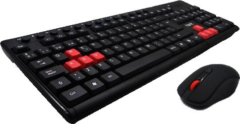 Клавиатура с мышью Havit HV-KB257GCM