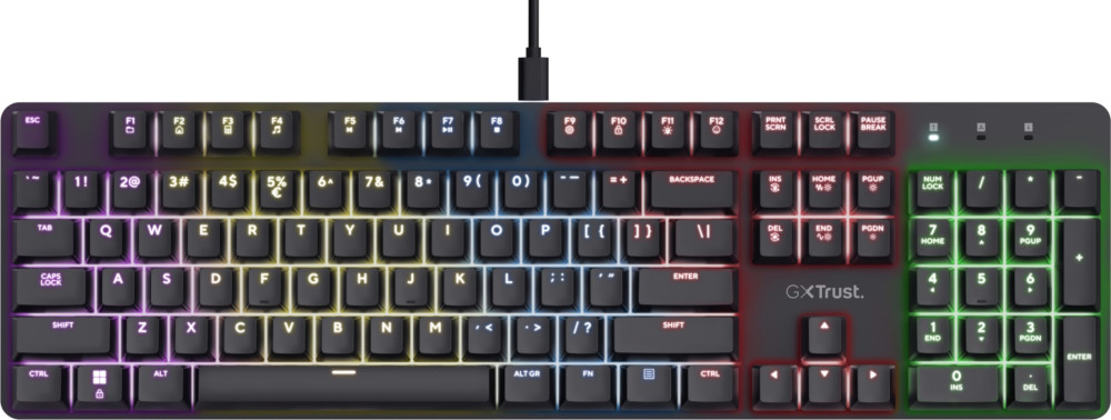 Клавіатура Trust GXT 871 Zora
