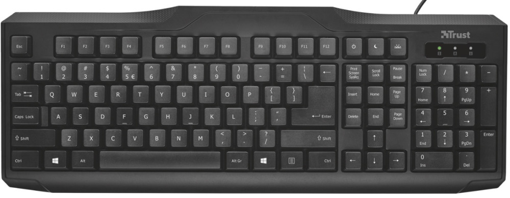 Клавіатура Trust ClassicLine Keyboard New
