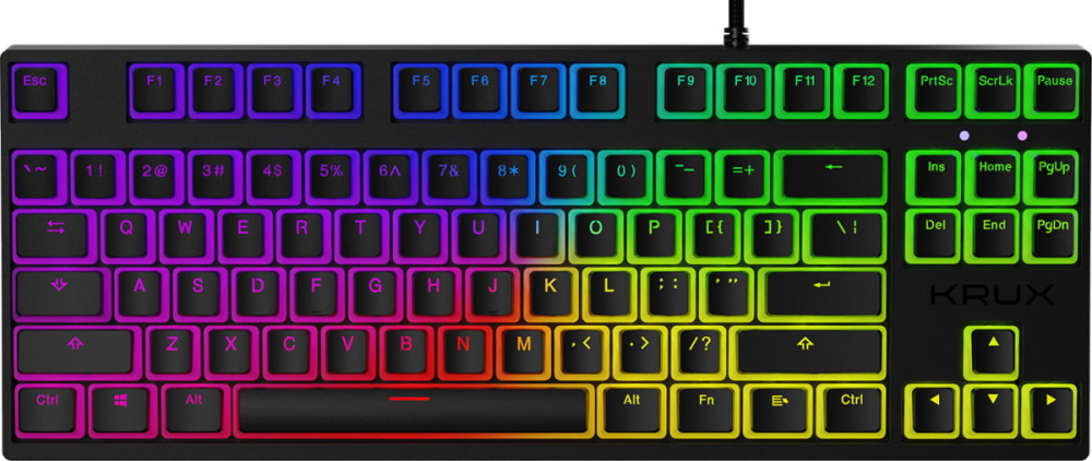 Клавіатура KRUX ATAX PRO RGB Pudding Gateron Yellow Switch (KRX0129)