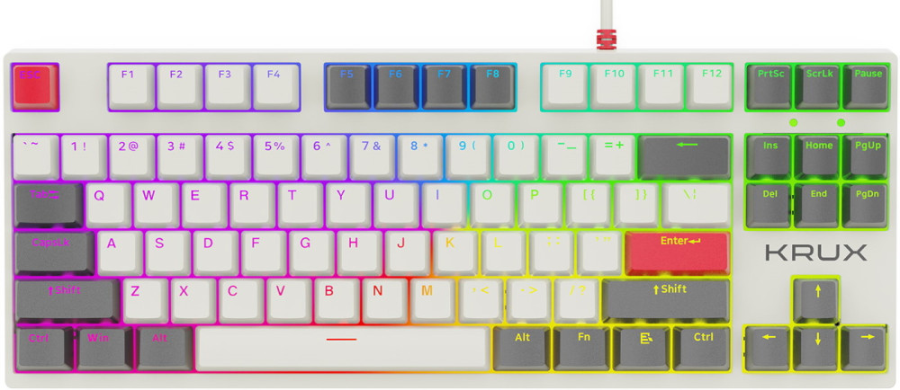 Клавіатура KRUX ATAX PRO Creator Retro Gateron Yellow Switch (KRX0110)