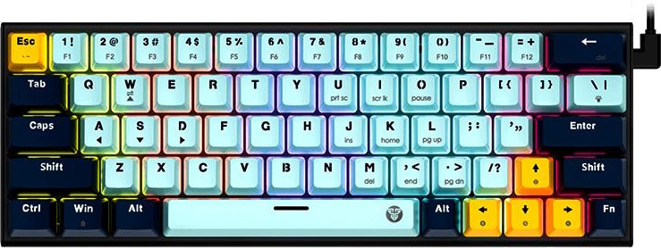 Клавіатура Fantech ATOM63 MK874V2 Red Switch