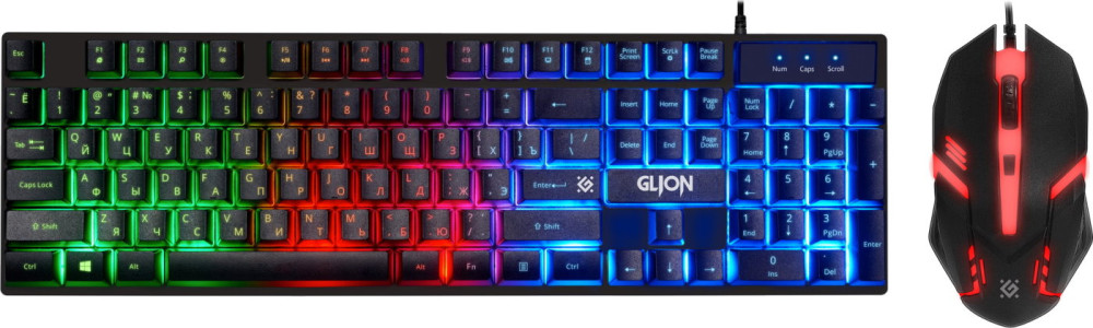 Клавіатура з мишею Defender Glion C-123 (45123)