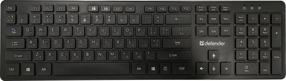 Клавіатура Defender Comfort MT (450950)