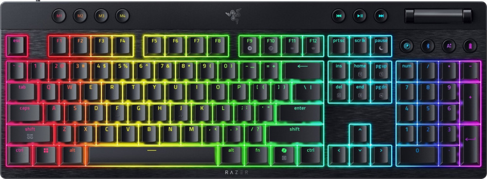 Клавиатура Razer BlackWidow V4 Low-Profile HyperSpeed Orange Switch (RZ03-05270800-R3M1)