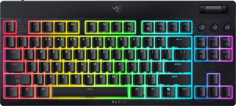 Клавиатура Razer BlackWidow V4 Low-Profile Tenkeyless HyperSpeed Yellow Switch (RZ03-05450100-R3M1)