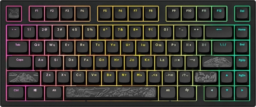 Клавиатура Dark Project ALU81A Terra Nostra G3ms Moonstone Switch