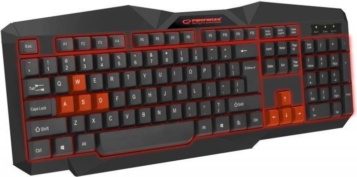 Клавиатура Esperanza Wired USB Gaming Illuminated Keyboard Tirions