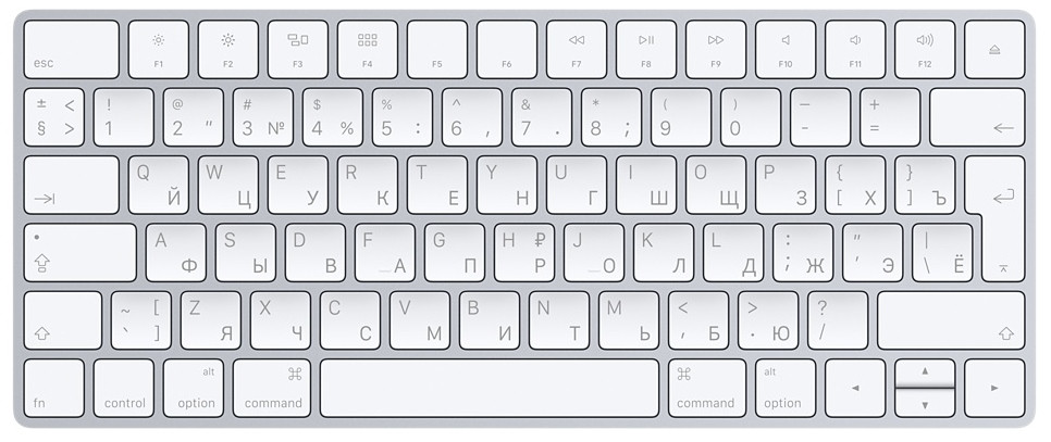 Клавиатура Apple Magic Keyboard (2015) (MLA22)