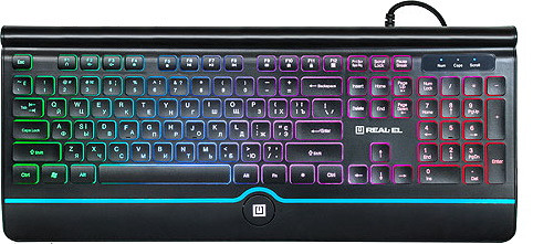 Клавиатура REAL-EL Comfort 8000 Backlit