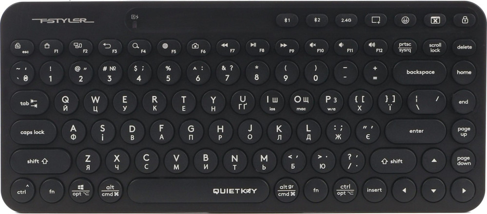Клавиатура A4Tech Fstyler FBK36C AS