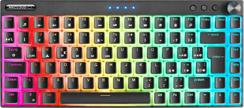 Клавиатура Mars Gaming MKCLOUD Red Switch