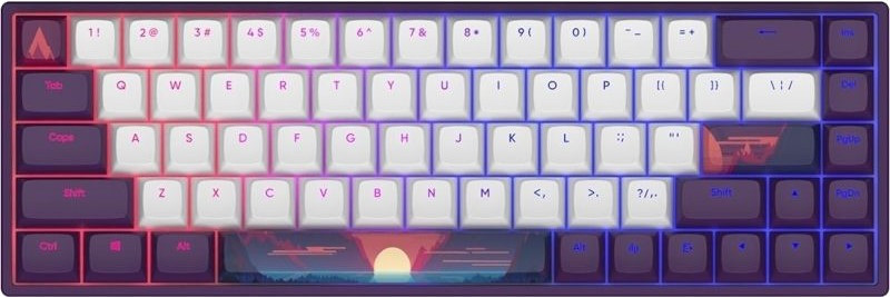 Клавіатура Dark Project DPP 68 Sunrise PBT G3ms Sapphire Switch (DPP68GSHSUNRANSI)