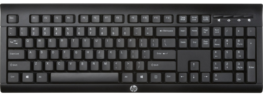 Клавіатура HP K2500 Wireless Keyboard