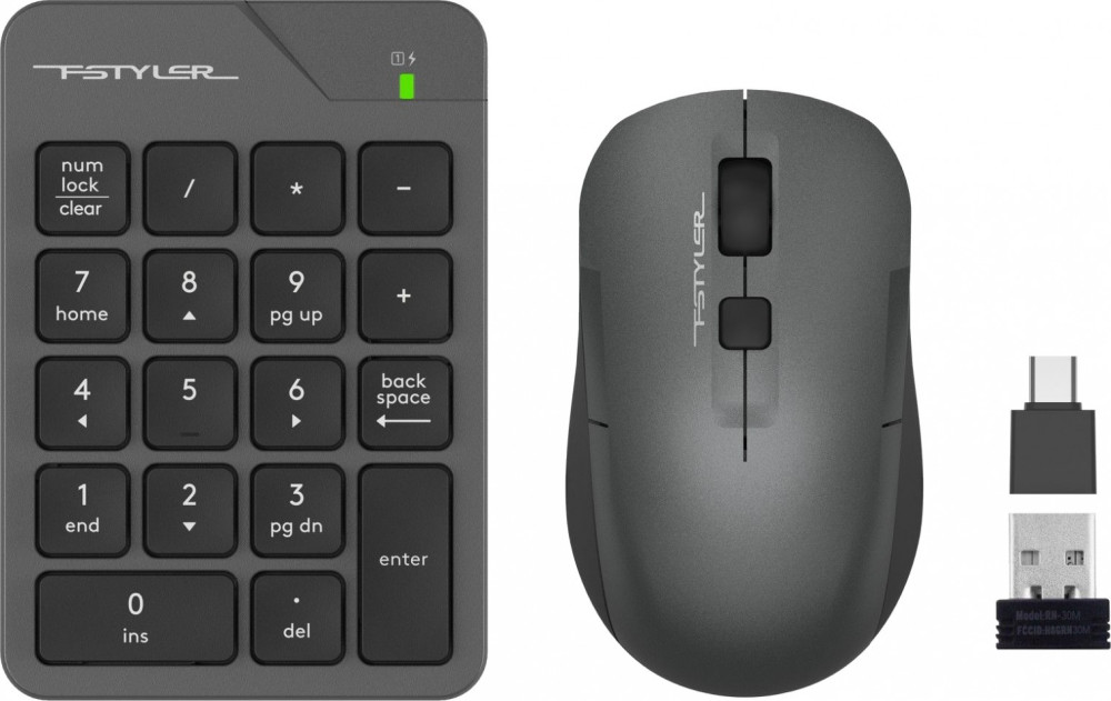 Клавиатура с мышью A4Tech Fstyler FG1600C Air2