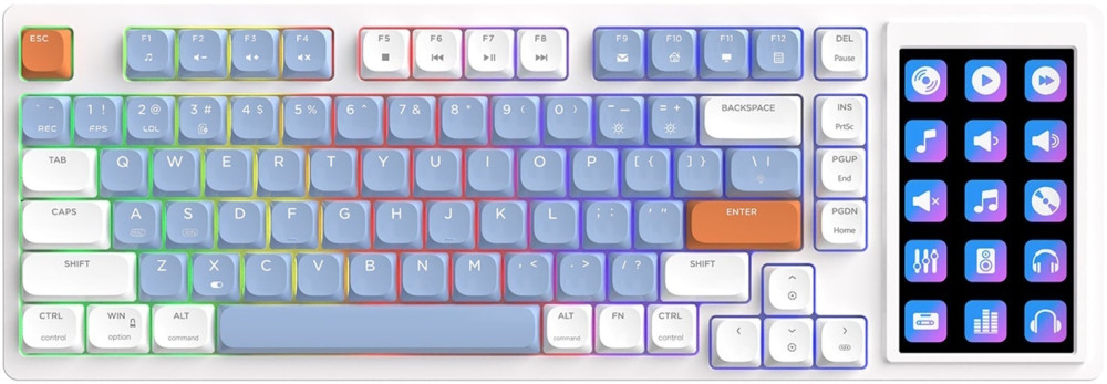 Клавиатура A-Jazz AKP815 Huannuo Dwarf Red Switch