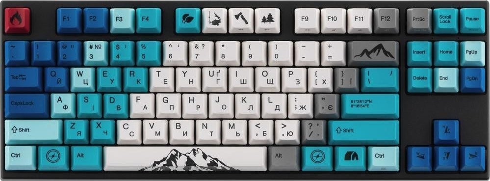 Клавіатура Varmilo APG87 Summit R1 K-Prestige Silent Switch
