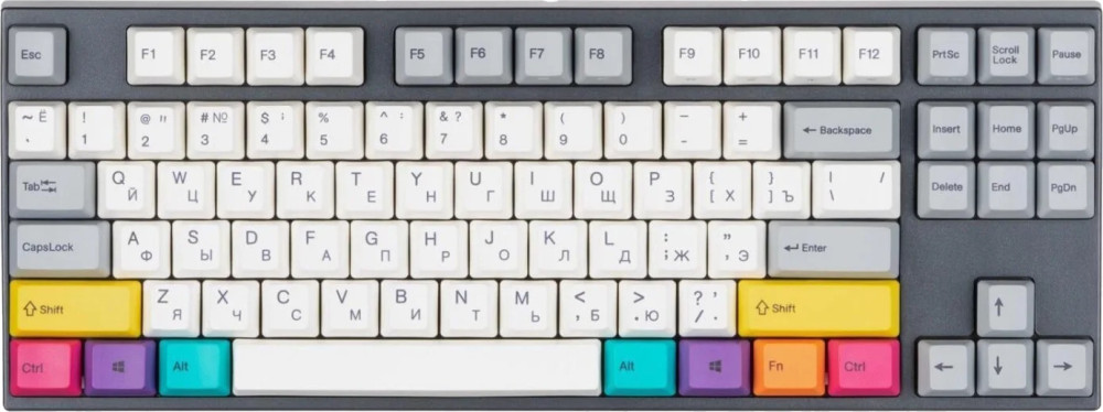Клавіатура Varmilo APT87 CMYK K-Prestige Silent Switch
