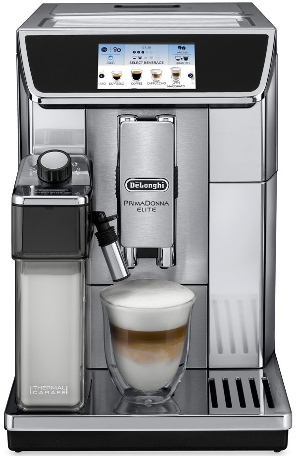 Кофеварка DeLonghi PrimaDonna Elite Experience ECAM 650.85.MS
