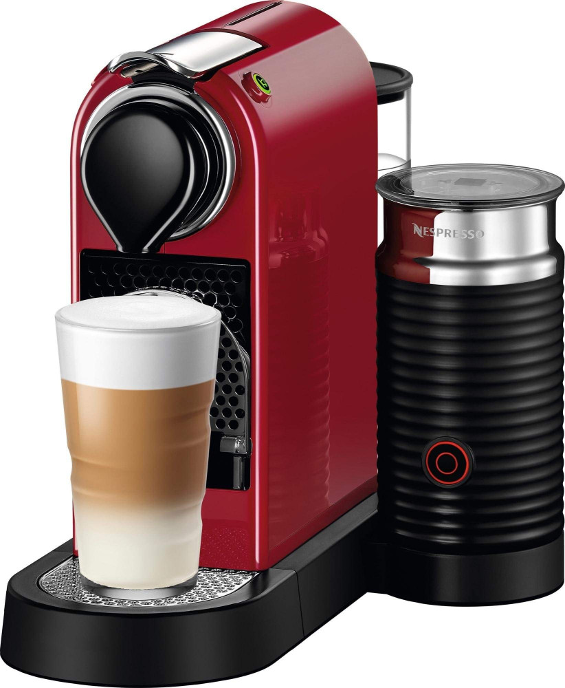 Кофеварка Nespresso CitiZ & Milk C123 Cherry Red
