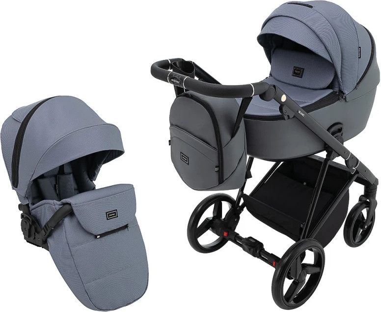 Візочок Adamex Blanc Lux 2 in 1