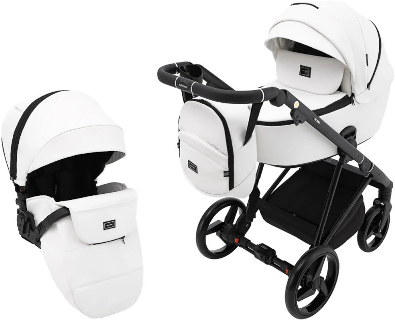Візочок Adamex Blanc Eco 2 in 1