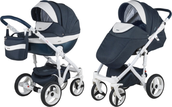 Візочок Adamex Monte Carbon Deluxe 2 in 1