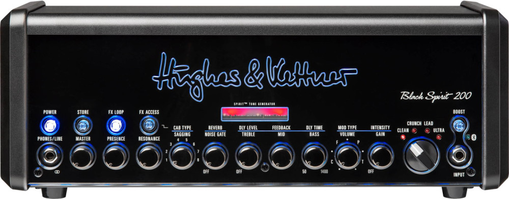 Підсилювач (голова) Hughes & Kettner Black Spirit 200
