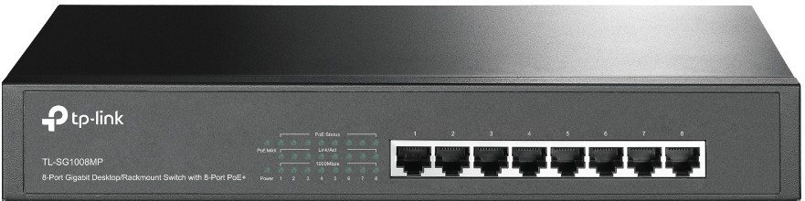 Коммутатор TP-LINK TL-SG1008MP