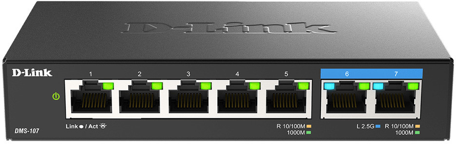 Комутатор D-Link DMS-107