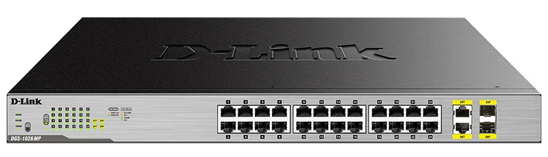 Комутатор D-Link DGS-1026MP