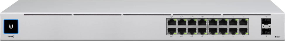 Комутатор Ubiquiti UniFi Switch 16-PoE Gen2 (USW-16-POE)