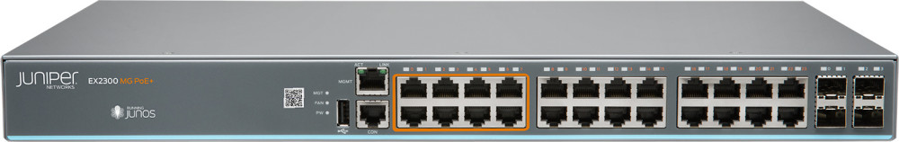 Коммутатор Juniper EX2300-24MP