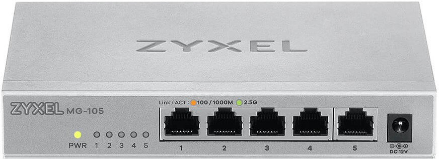 Комутатор Zyxel MG-105 (MG-105-ZZ0101F)