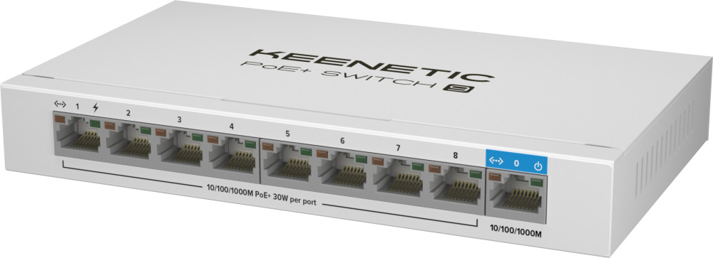 Коммутатор Keenetic PoE Switch 9 KN-4710