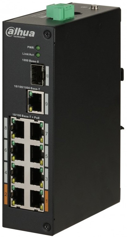 Коммутатор Dahua PFS3110-8ET-96