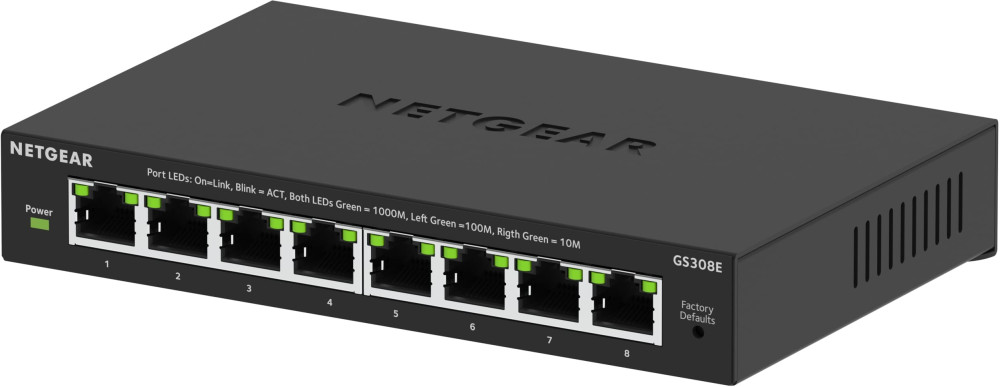 Коммутатор NETGEAR GS308E v4