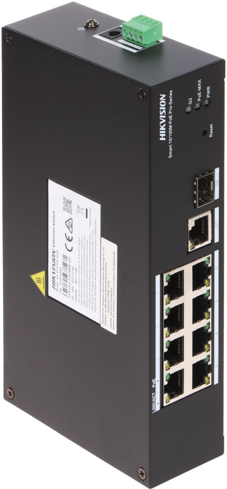 Коммутатор Hikvision DS-3T1310P-SI/HS