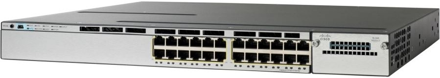 Комутатор Cisco WS-C3750X-24P-S